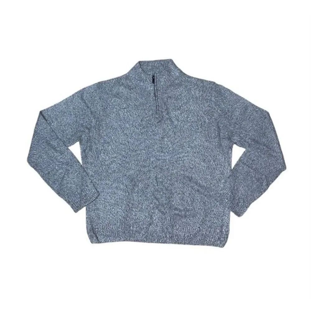 Calvin Klein Marled Quarter Zip Sweater